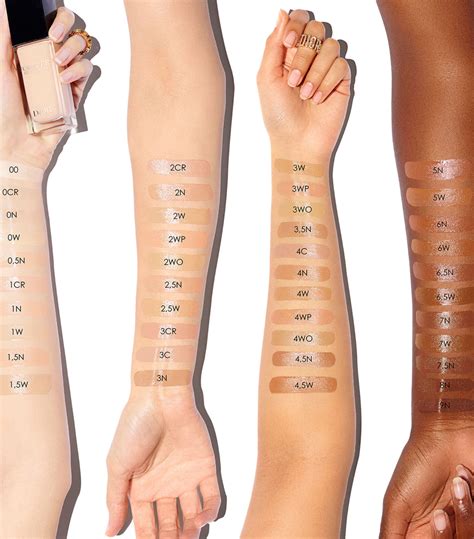 dior glow foundation shades.